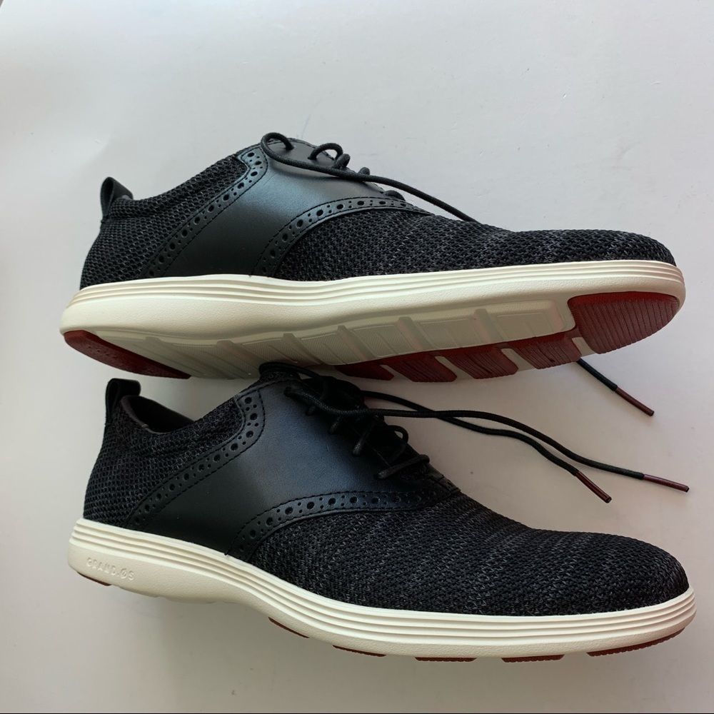 Men’s Cole Haan Grand Tour Black/Ivory shoes - Picture 4 of 8